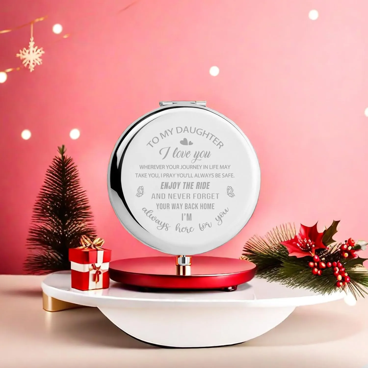 Makeup Mirror - Christmas, Birthday, Graduation, Wedding & Bridal Shower Gift for Adult Daughter