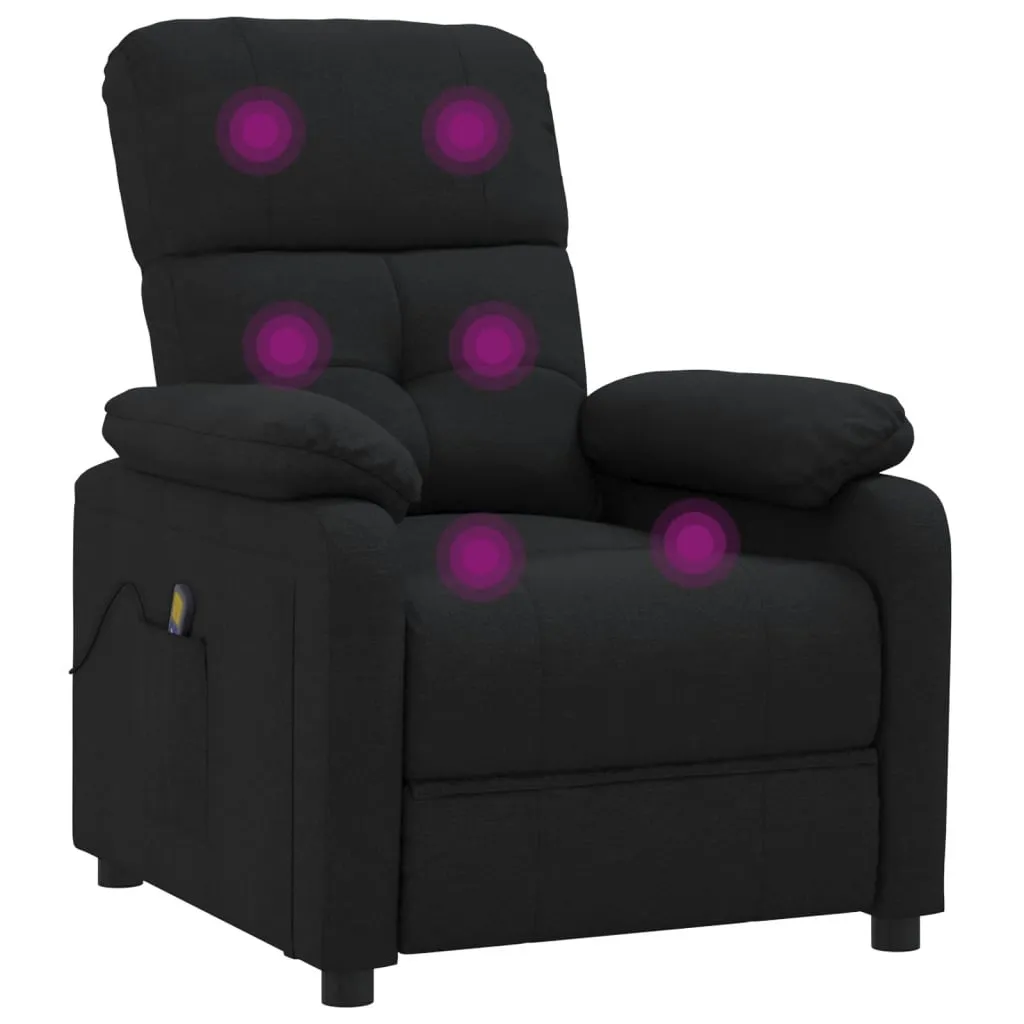 Massage Chair Leisure Adjustable Chair for Home Theater Cinema Fabric