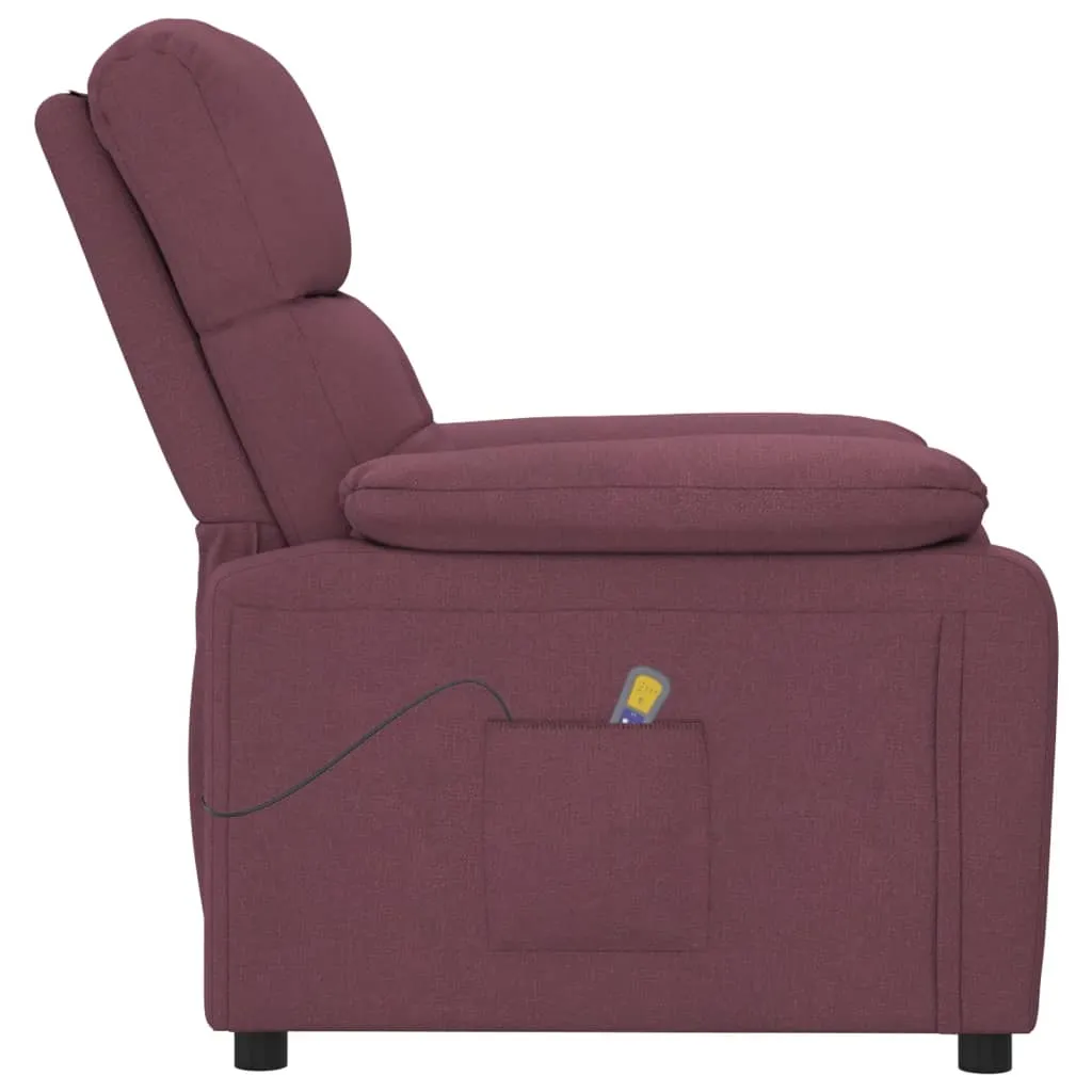Massage Chair Leisure Adjustable Chair for Home Theater Cinema Fabric