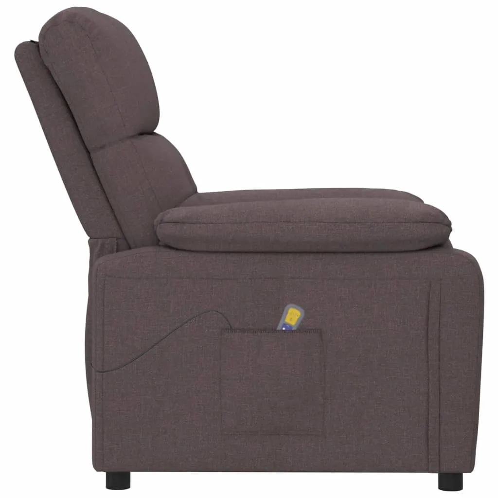 Massage Chair Leisure Adjustable Chair for Home Theater Cinema Fabric