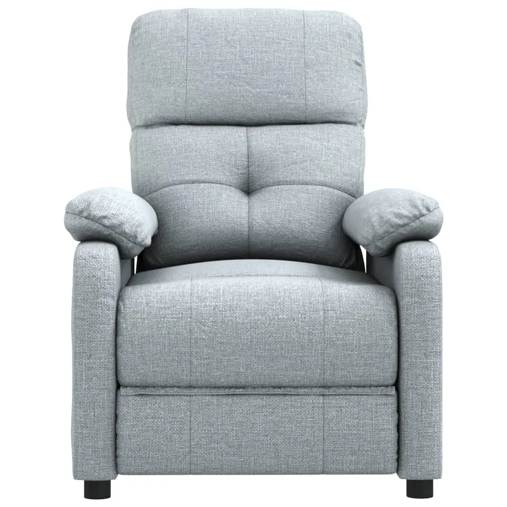 Massage Chair Leisure Adjustable Chair for Home Theater Cinema Fabric
