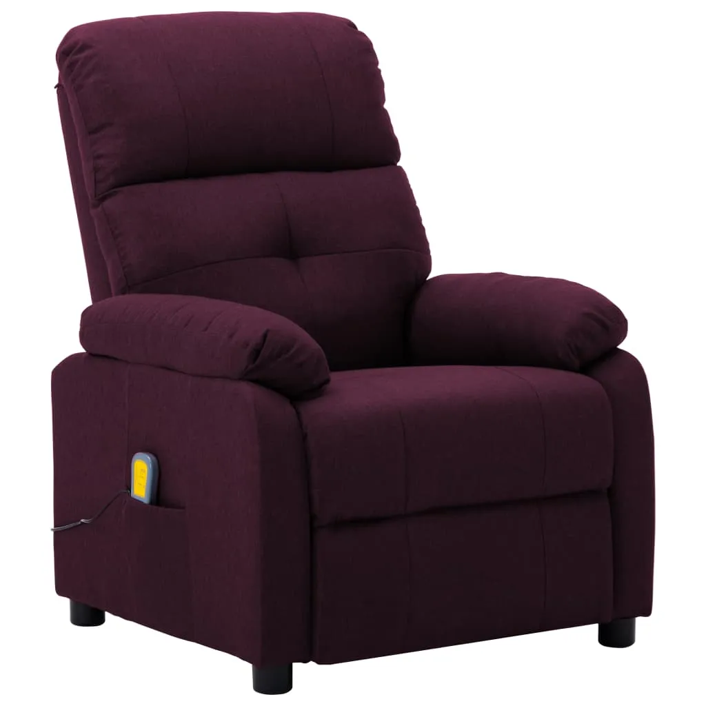 Massage Chair Leisure Adjustable Chair for Home Theater Cinema Fabric