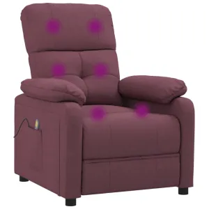 Massage Chair Leisure Adjustable Chair for Home Theater Cinema Fabric
