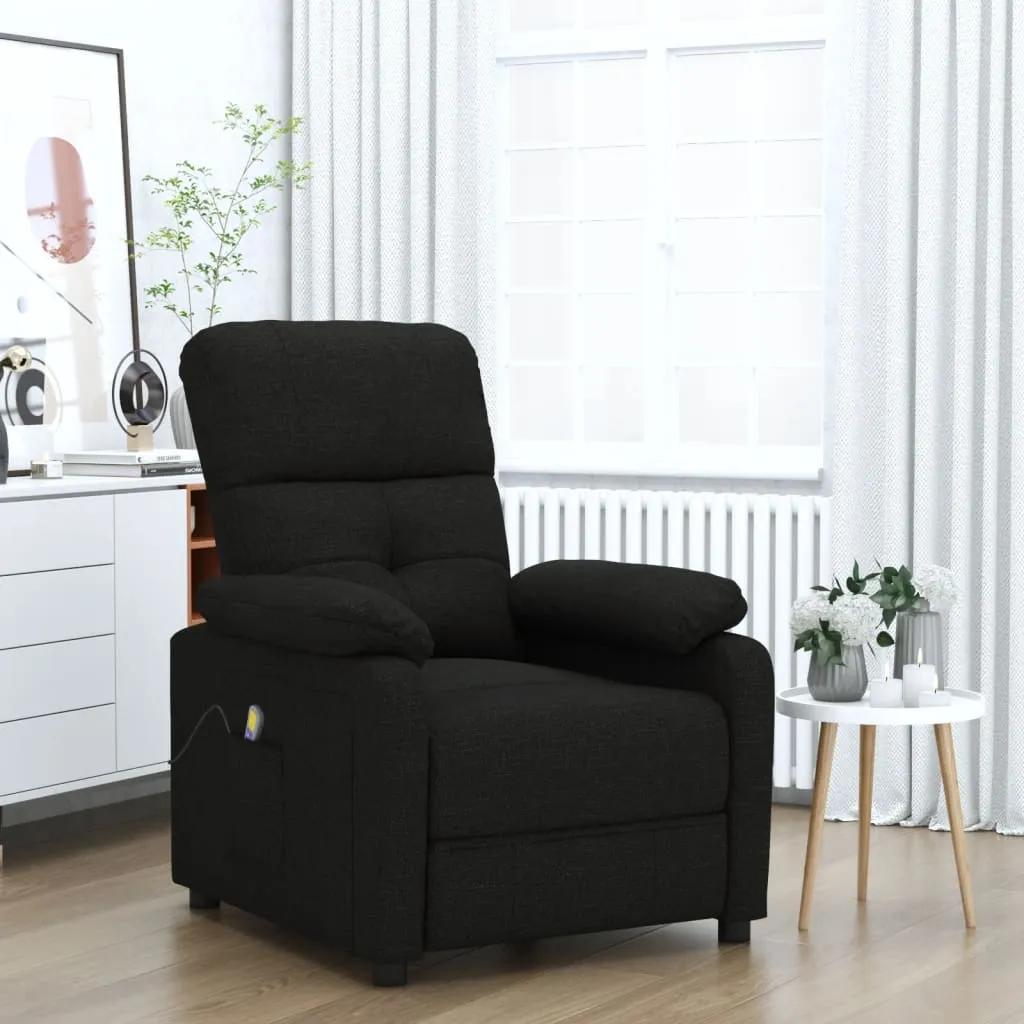 Massage Chair Leisure Adjustable Chair for Home Theater Cinema Fabric