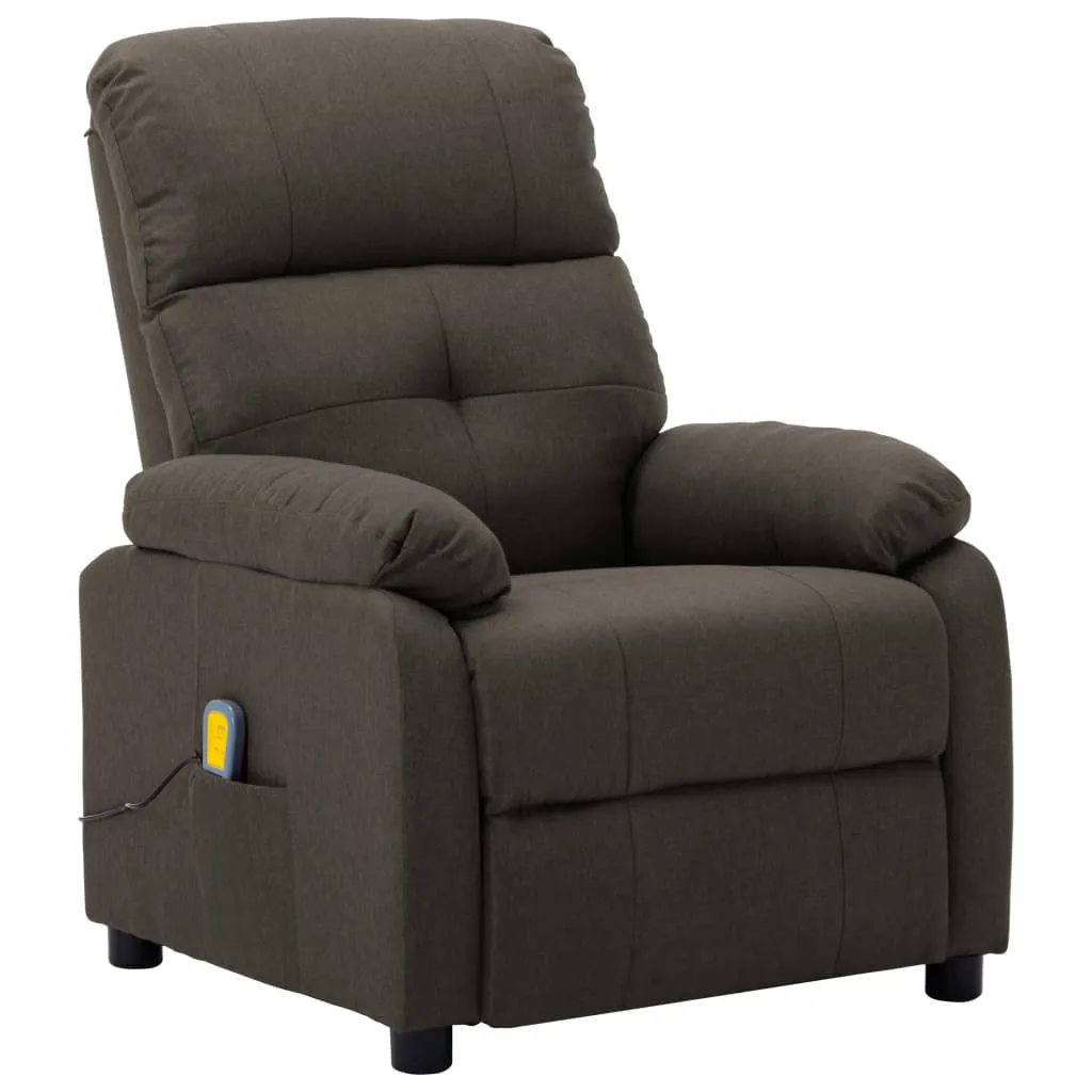 Massage Chair Leisure Adjustable Chair for Home Theater Cinema Fabric