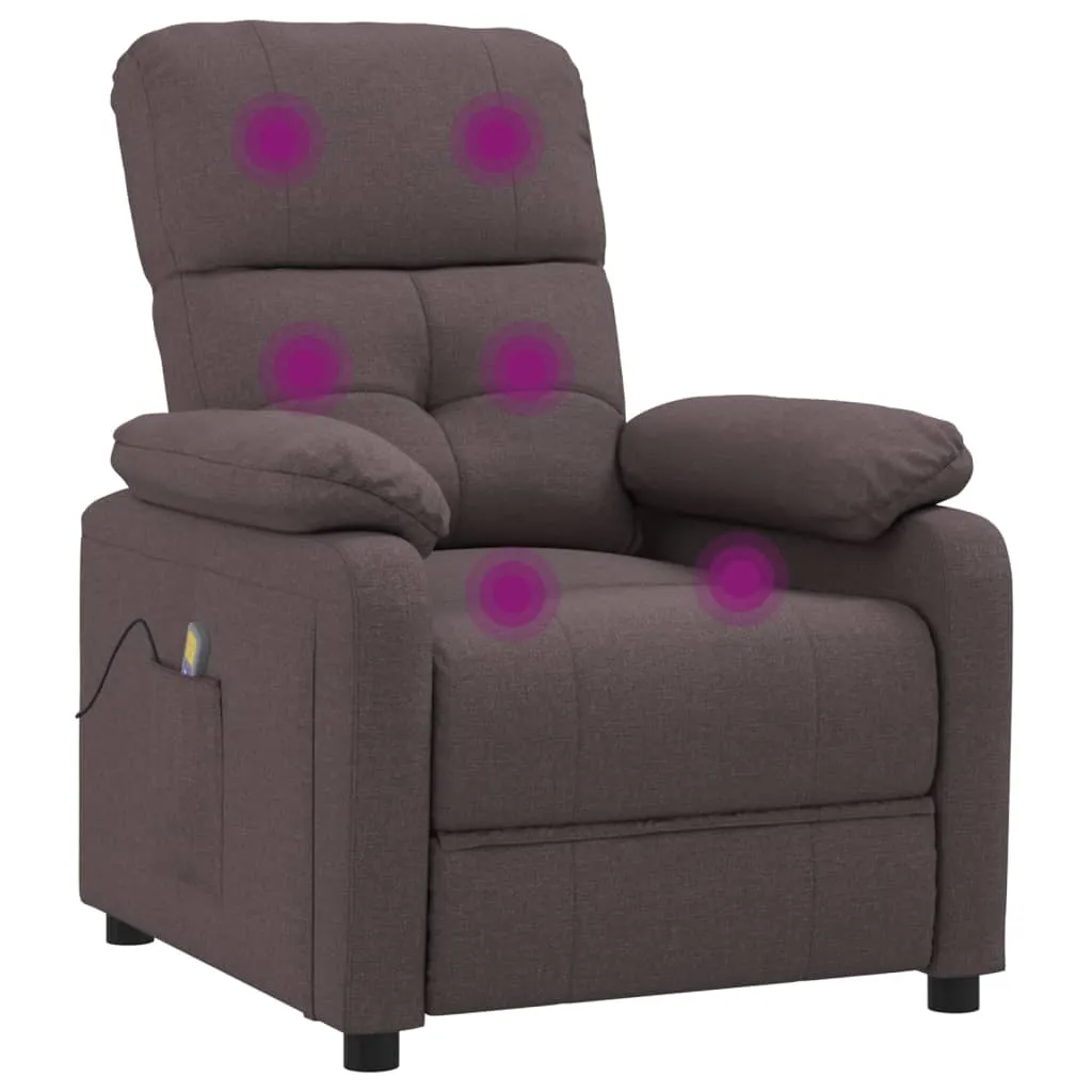 Massage Chair Leisure Adjustable Chair for Home Theater Cinema Fabric