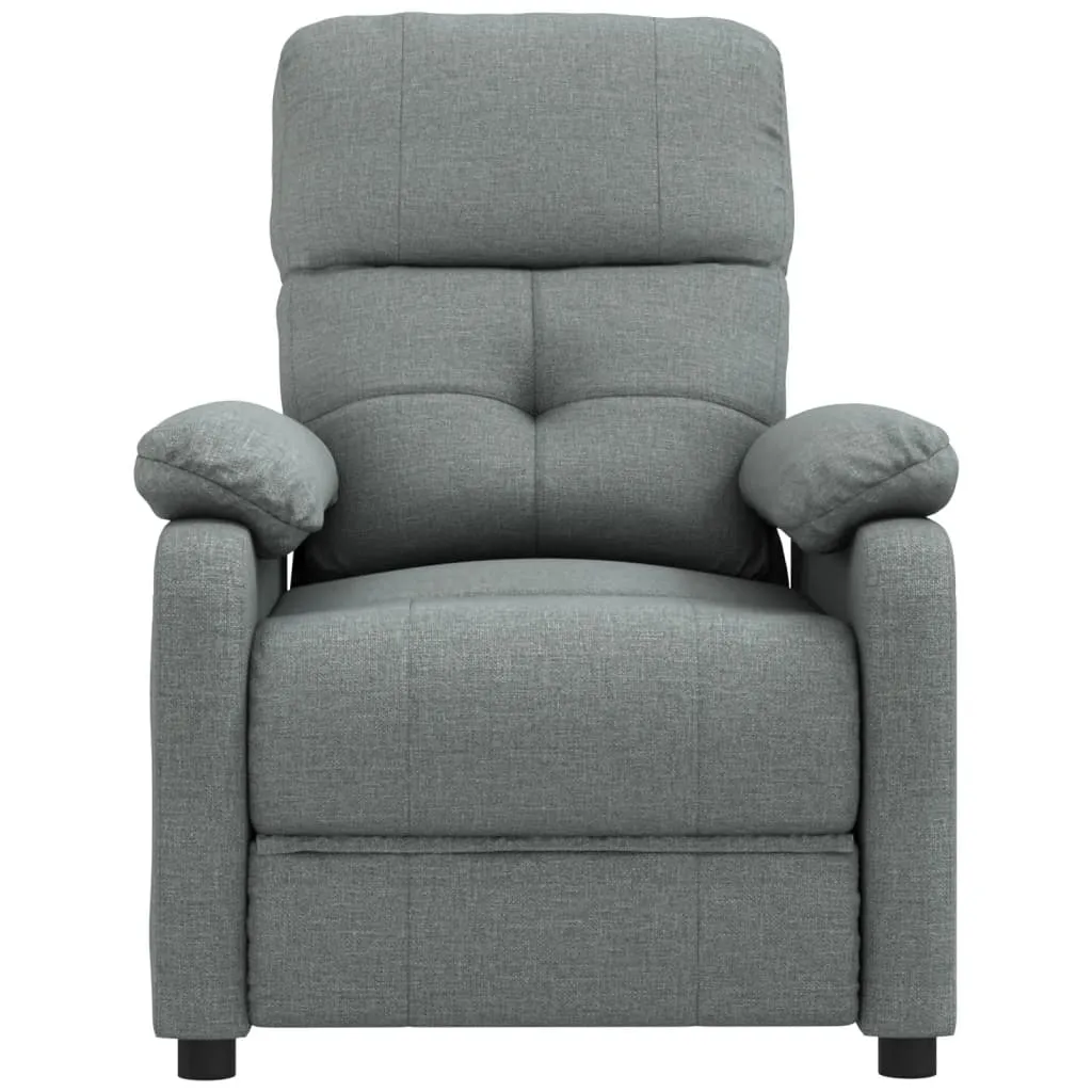 Massage Chair Leisure Adjustable Chair for Home Theater Cinema Fabric