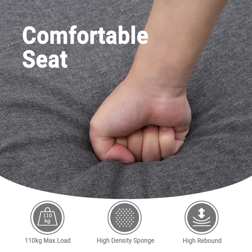 Massage Chair Leisure Adjustable Chair for Home Theater Cinema Fabric