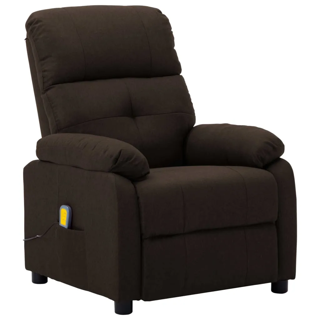 Massage Chair Leisure Adjustable Chair for Home Theater Cinema Fabric
