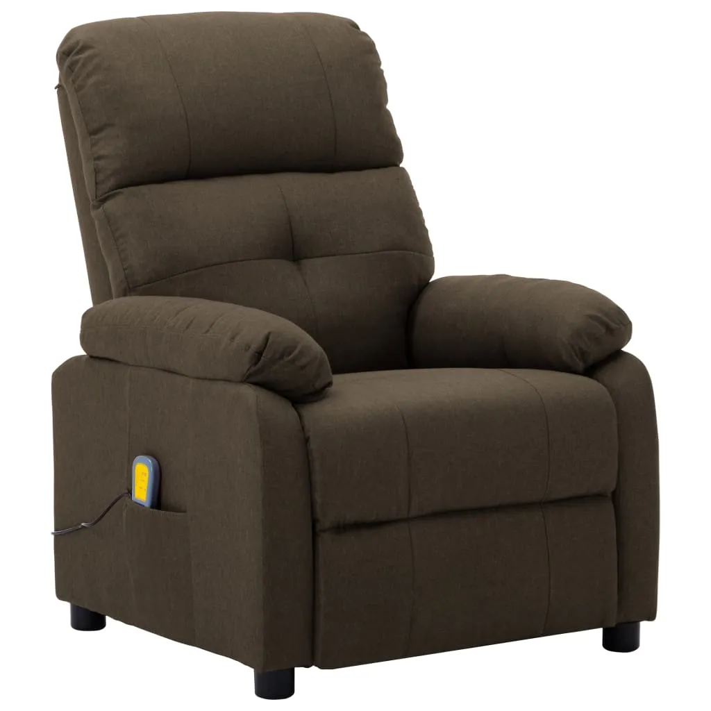Massage Chair Leisure Adjustable Chair for Home Theater Cinema Fabric