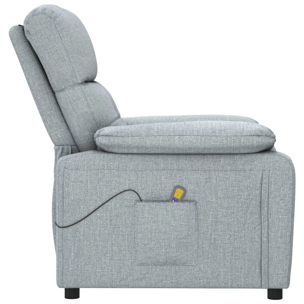 Massage Chair Leisure Adjustable Chair for Home Theater Cinema Fabric