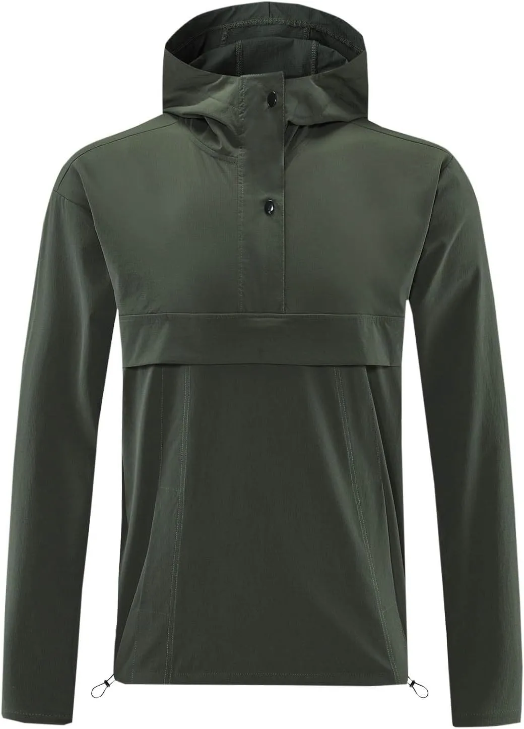 Men's Jackets Waterproof Packable Rain with Hood Lightweight Fashion Raincoat Windbreaker Outdoor Hiking Travel Coat