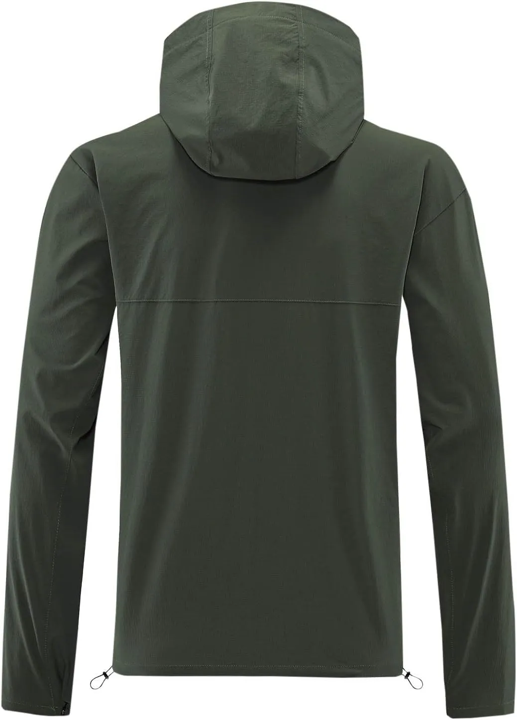 Men's Jackets Waterproof Packable Rain with Hood Lightweight Fashion Raincoat Windbreaker Outdoor Hiking Travel Coat