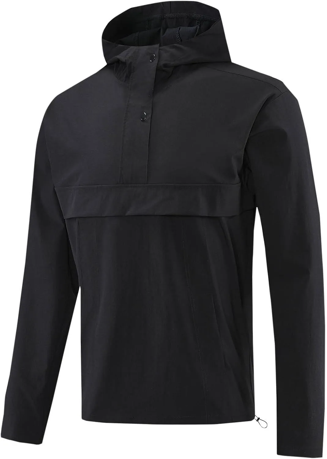 Men's Jackets Waterproof Packable Rain with Hood Lightweight Fashion Raincoat Windbreaker Outdoor Hiking Travel Coat