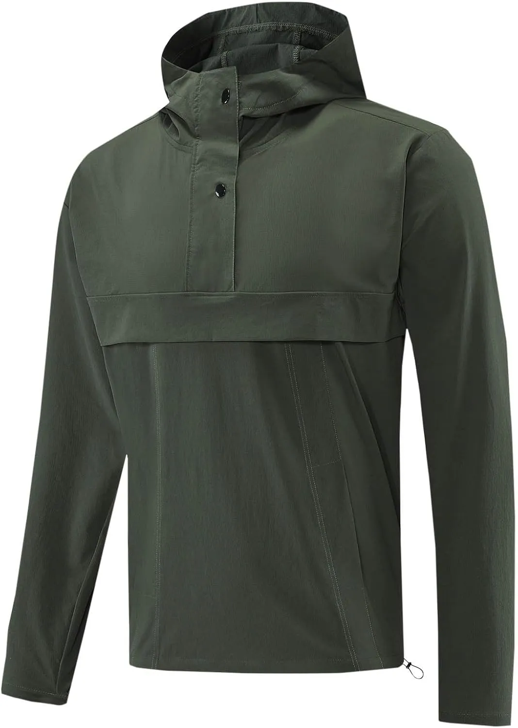 Men's Jackets Waterproof Packable Rain with Hood Lightweight Fashion Raincoat Windbreaker Outdoor Hiking Travel Coat