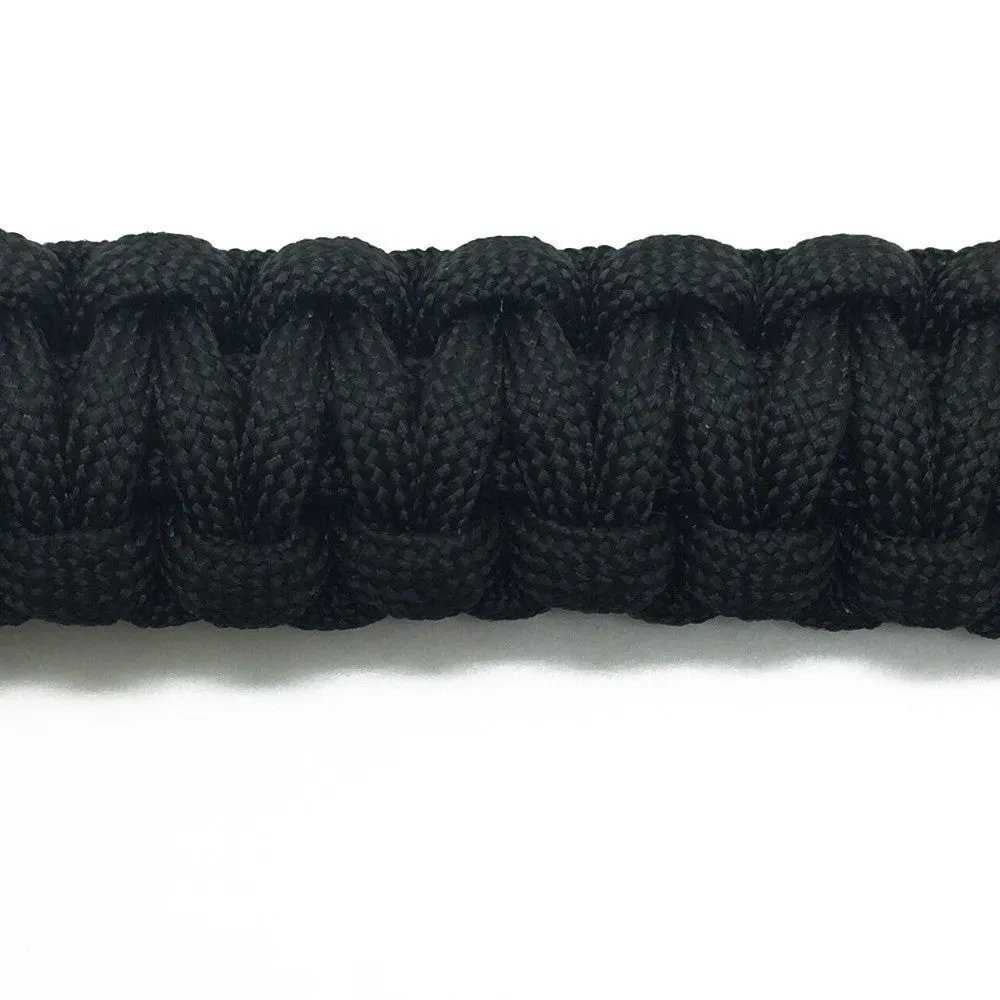 Men's Survival Bracelet Paracord Parachute Cord Wristband Emergency Rope
