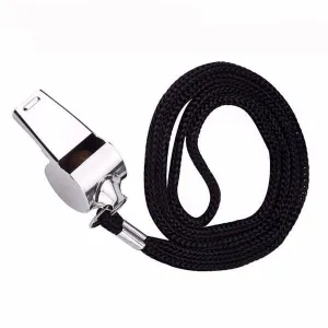 Metal Whistle & Lanyard