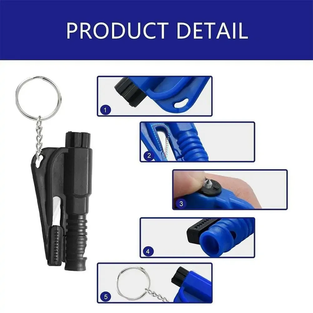 Mini Safety Hammer Keychain