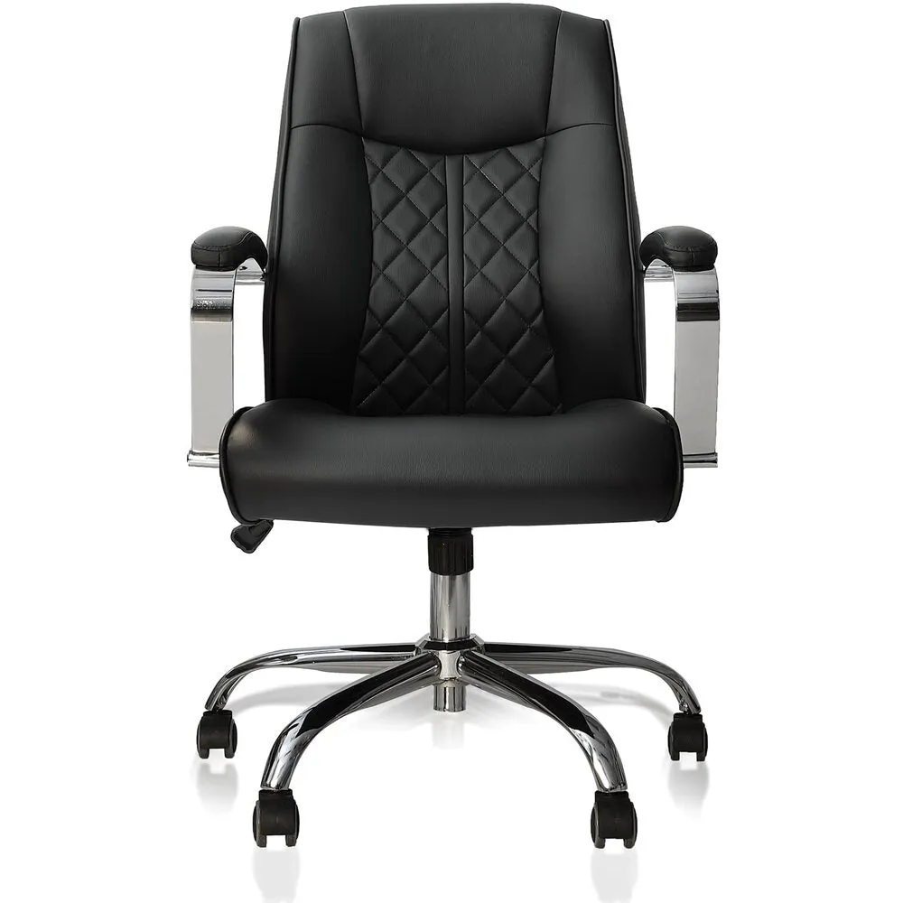 Monaco Customer Chair / Upholstery Grey, Black, Chocolate, Mocha, and Cappuccino by J&A