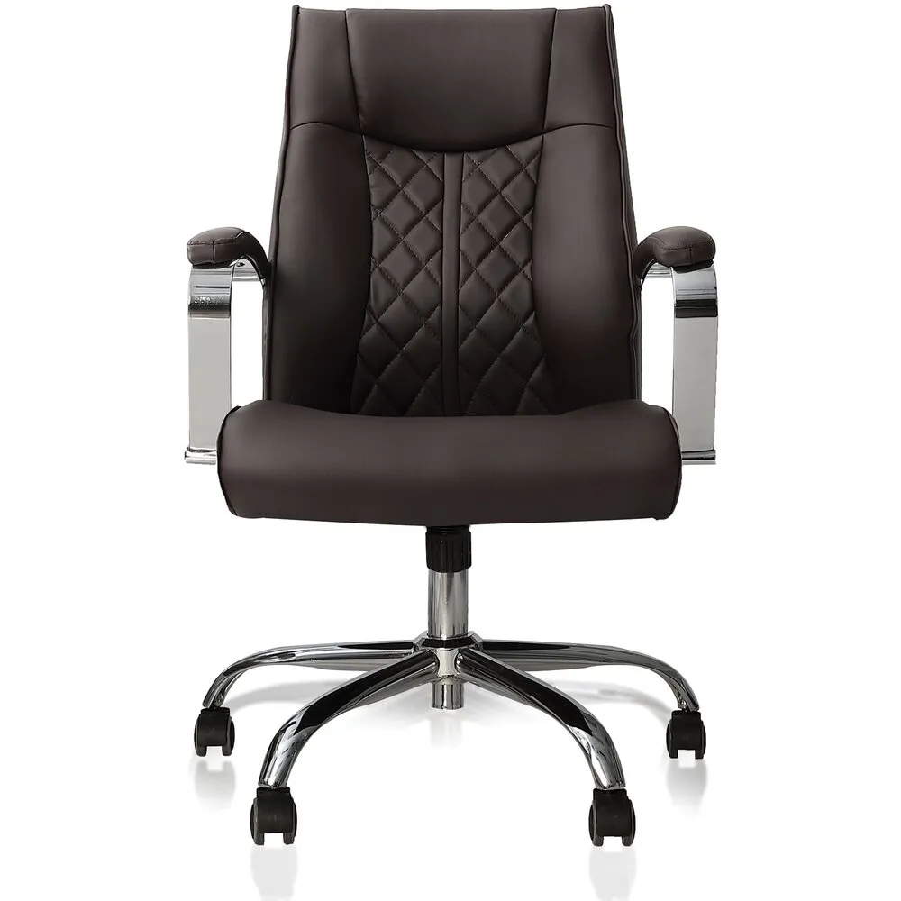 Monaco Customer Chair / Upholstery Grey, Black, Chocolate, Mocha, and Cappuccino by J&A