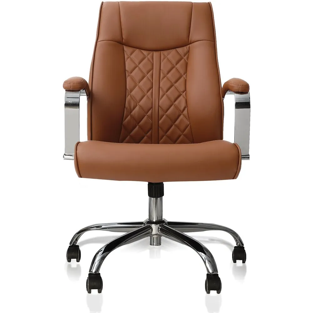Monaco Customer Chair / Upholstery Grey, Black, Chocolate, Mocha, and Cappuccino by J&A
