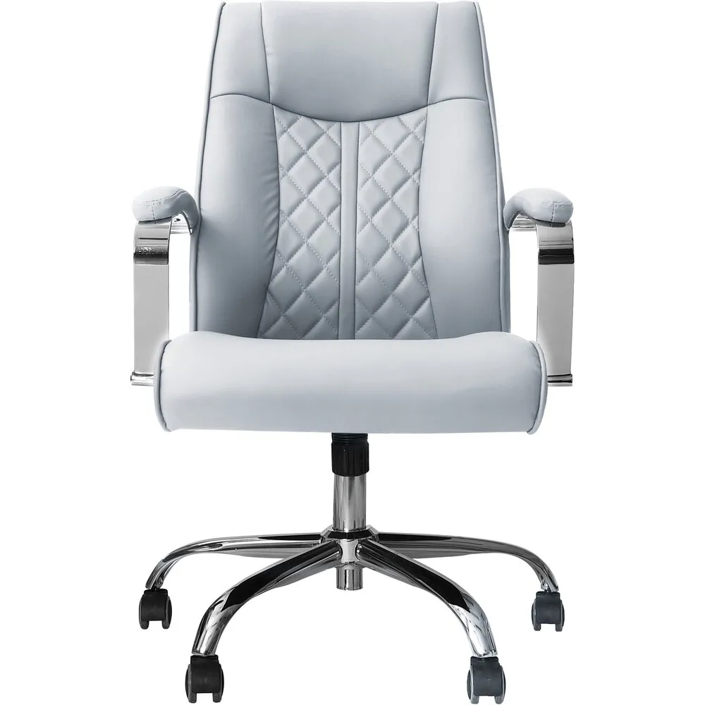 Monaco Customer Chair / Upholstery Grey, Black, Chocolate, Mocha, and Cappuccino by J&A