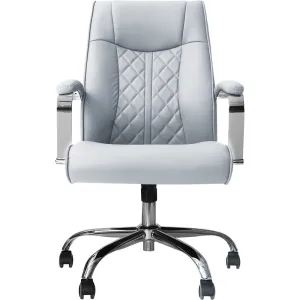 Monaco Customer Chair / Upholstery Grey, Black, Chocolate, Mocha, and Cappuccino by J&A