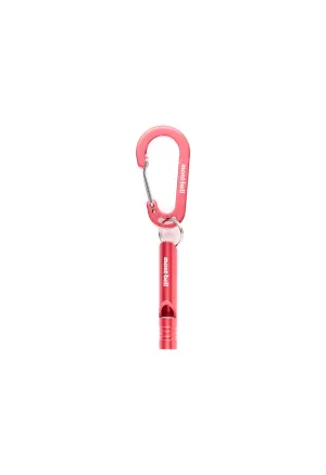 Montbell Aluminum Whistle Small - Vermillion