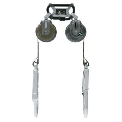 MSA Latchways Mini Personal Fall Limiter, 6 ft, AL36CL Hook, 2 Legs, 400 lb Cap, 63111-00A