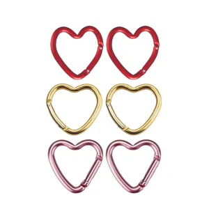 Munkees Heart Mini-Carabiner - Pack of 2