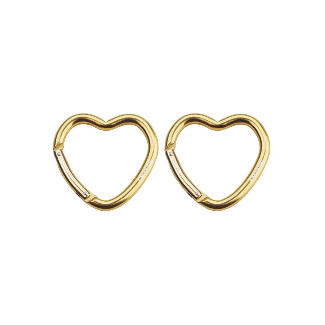 Munkees Heart Mini-Carabiner - Pack of 2