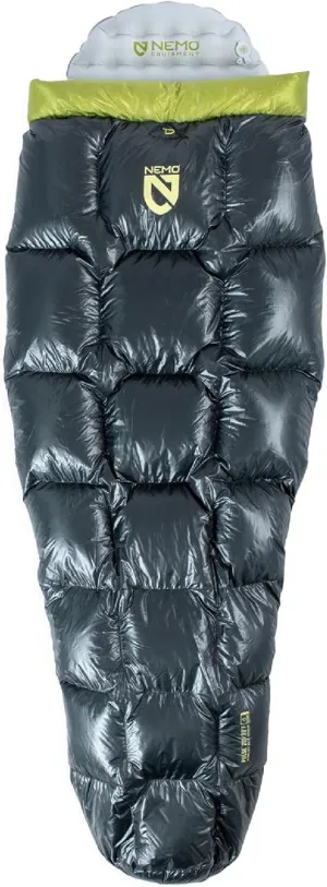 NEMO Equipment Pulse Endless Promise Ultralight Backpacking Quilt - Birch Bud/Goodnight Gray - Long