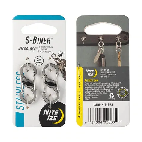Nite Ize - S Biner Microlock Stainless Steel