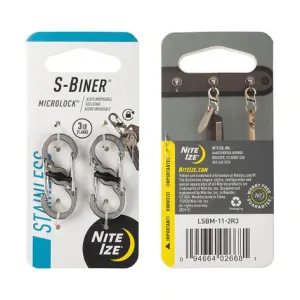 Nite Ize - S Biner Microlock Stainless Steel