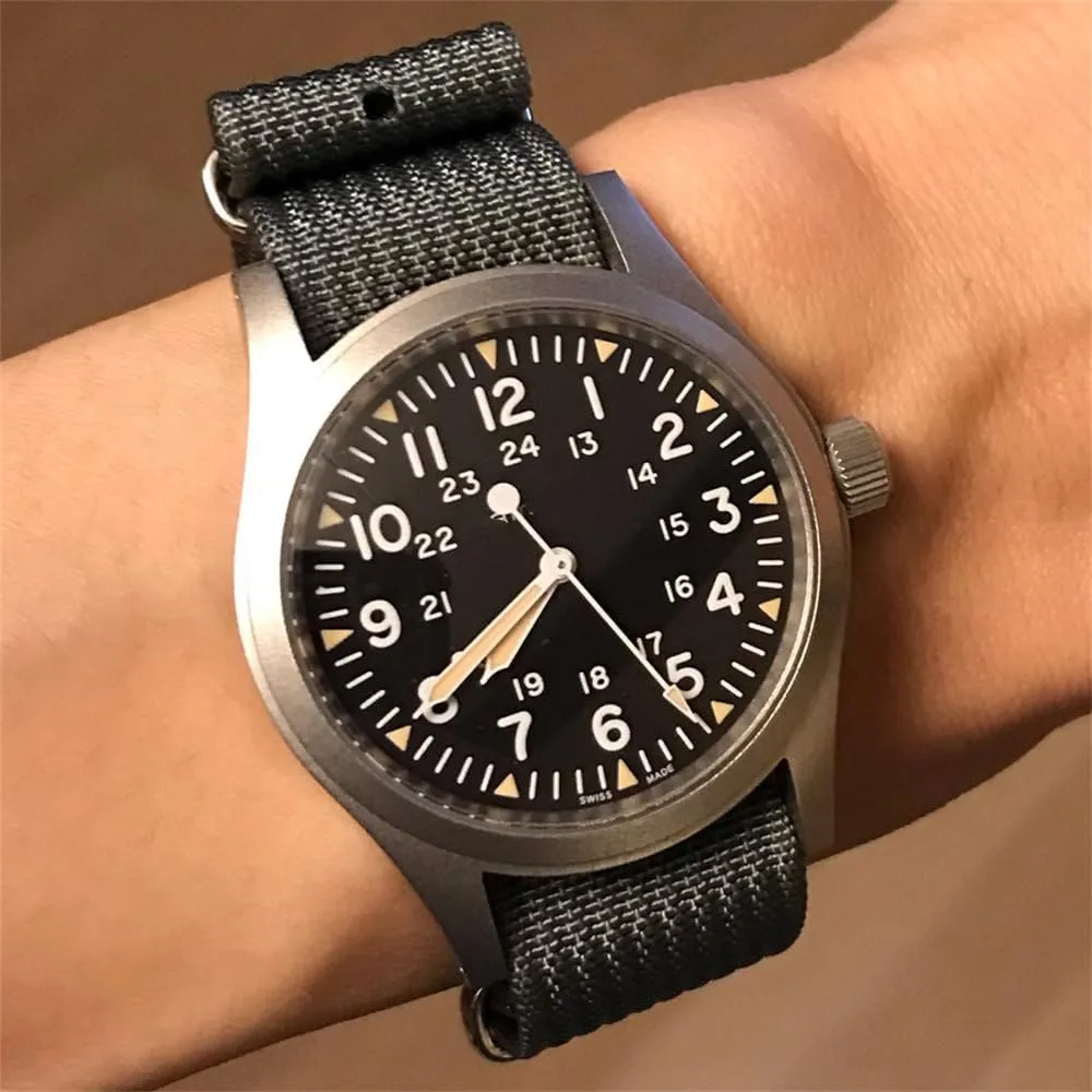Nylon Watch Band Strap 18mm 19mm 20mm 22mm Military Ballistic Fabric Replacement Watchband Accessories