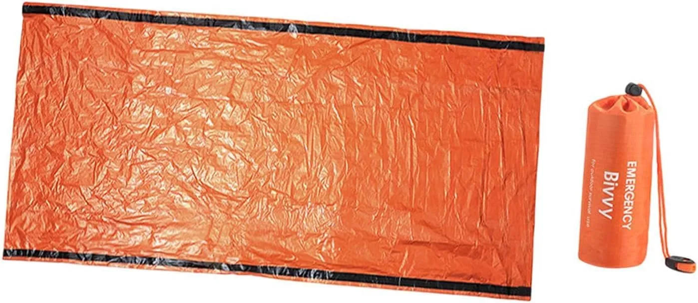 Outdoor Emergency Tent Camping Tent Reusable Thermal Practical Compact Shelter Camp Wrap for Beach Trekking Outside Climbing
