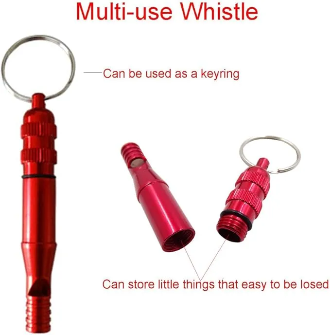 Outdoor Survival Kit 7 in 1,Mini Emergency Survival Gear Small Camping Equipment Pocket Tool Gadgets Stocking Stuffers Ideal for Boys Kids Hiking