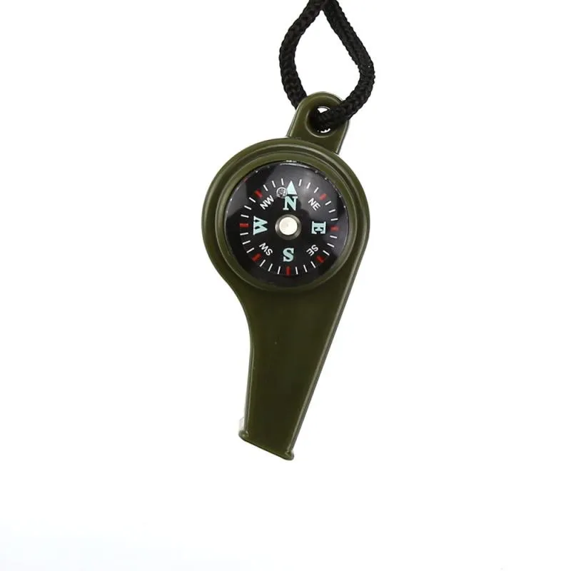 Outdoor Whistle with Compass