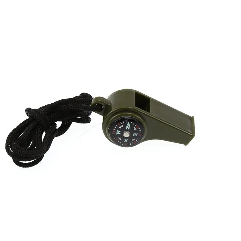 Outdoor Whistle with Compass
