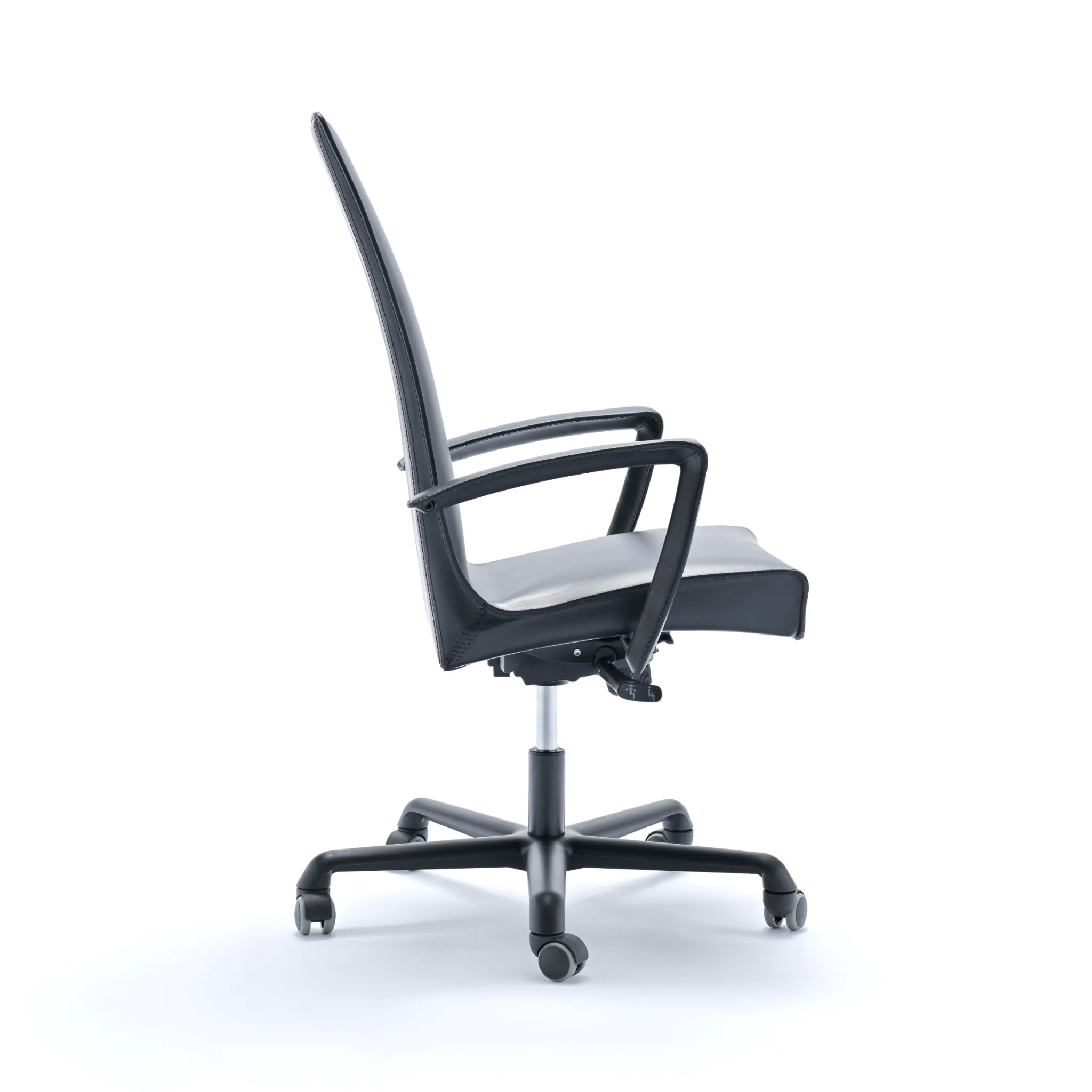 Padded Leather Swivel Office Chair | Fasem Tresor