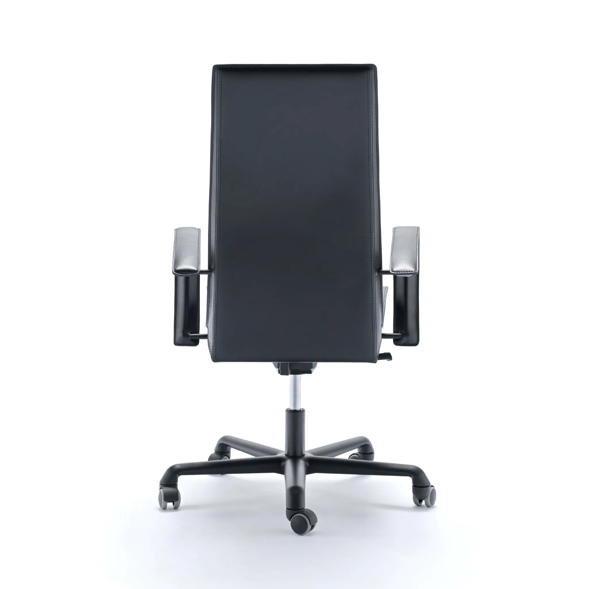 Padded Leather Swivel Office Chair | Fasem Tresor