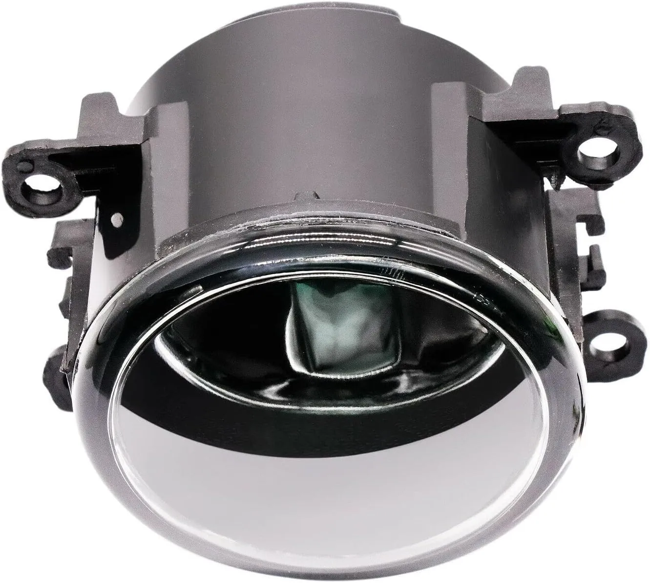 Pair of Front Fog Lights RH LH Passenger Driver Side Compatible With Fiat 500 2-Door 2012-2018 & 500X 2019-2021 & 500L 2014-2020 Replaces CH2592152 68202187AA, black