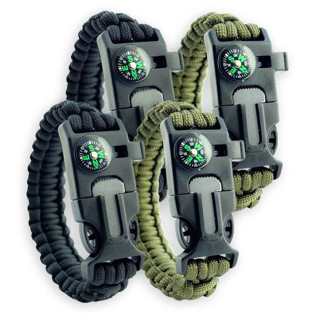 Paracord Survival Fire Bracelet