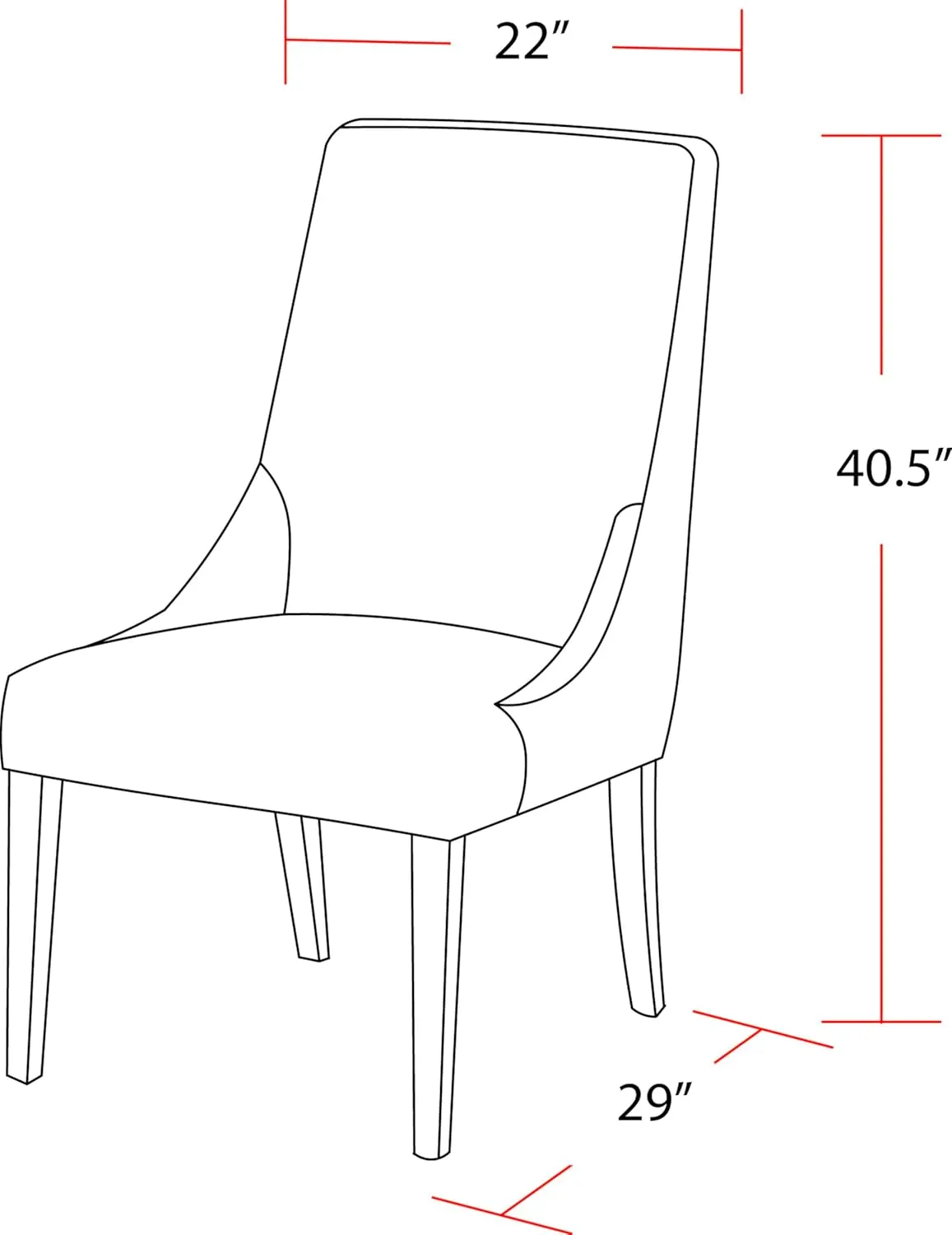 Parker House Sierra - Mirage Mist Dining Chair Two Pack