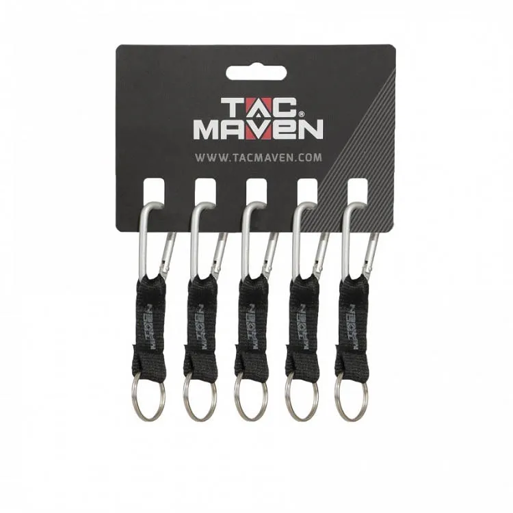 Pentagon Carabiner With Strap 5mm