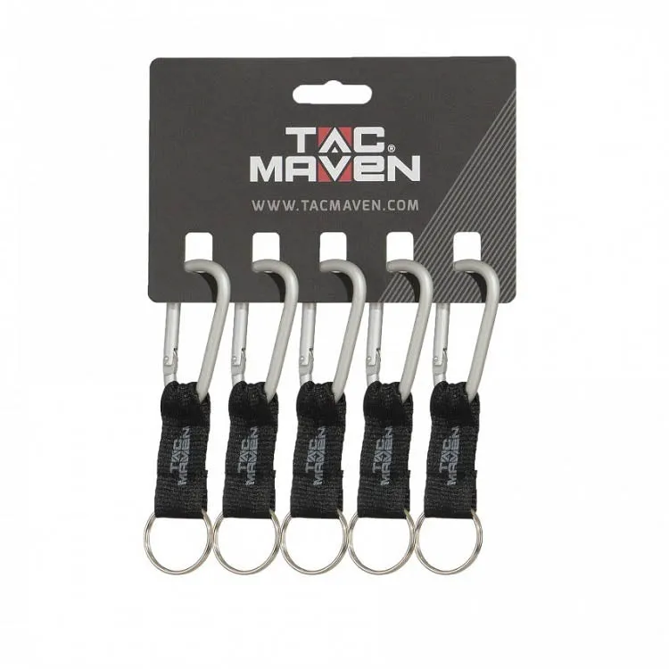 Pentagon Carabiner With Strap 6mm