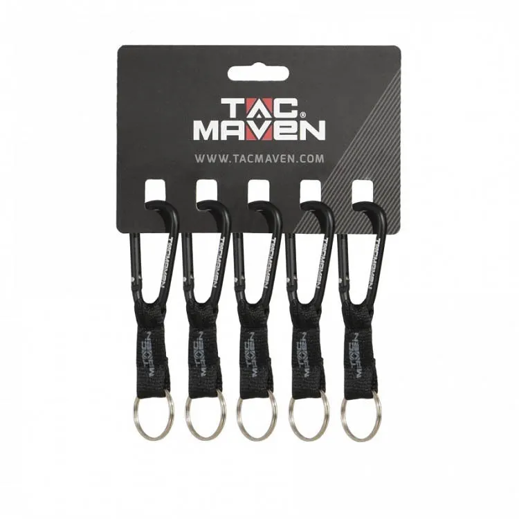 Pentagon Carabiner With Strap 6mm