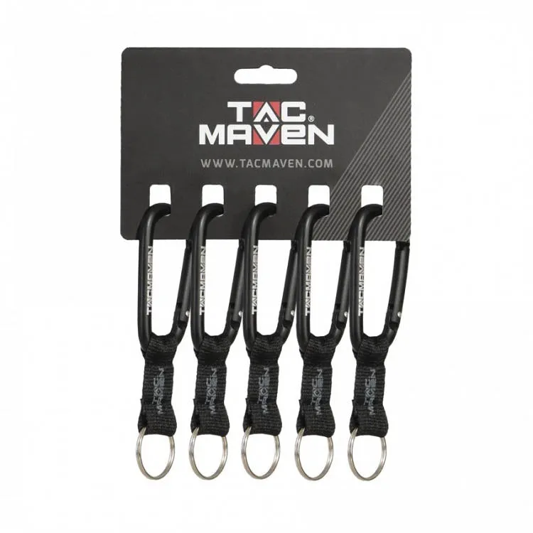 Pentagon Carabiner With Strap 8mm