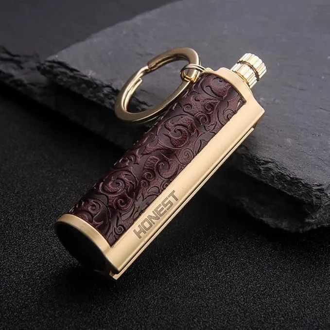 Permanent Match Keychain Lighter, Matchstick Flint Fire Starter for Outdoor Camping Emergency Survival Gear, Great Gift for Men Dad Husband