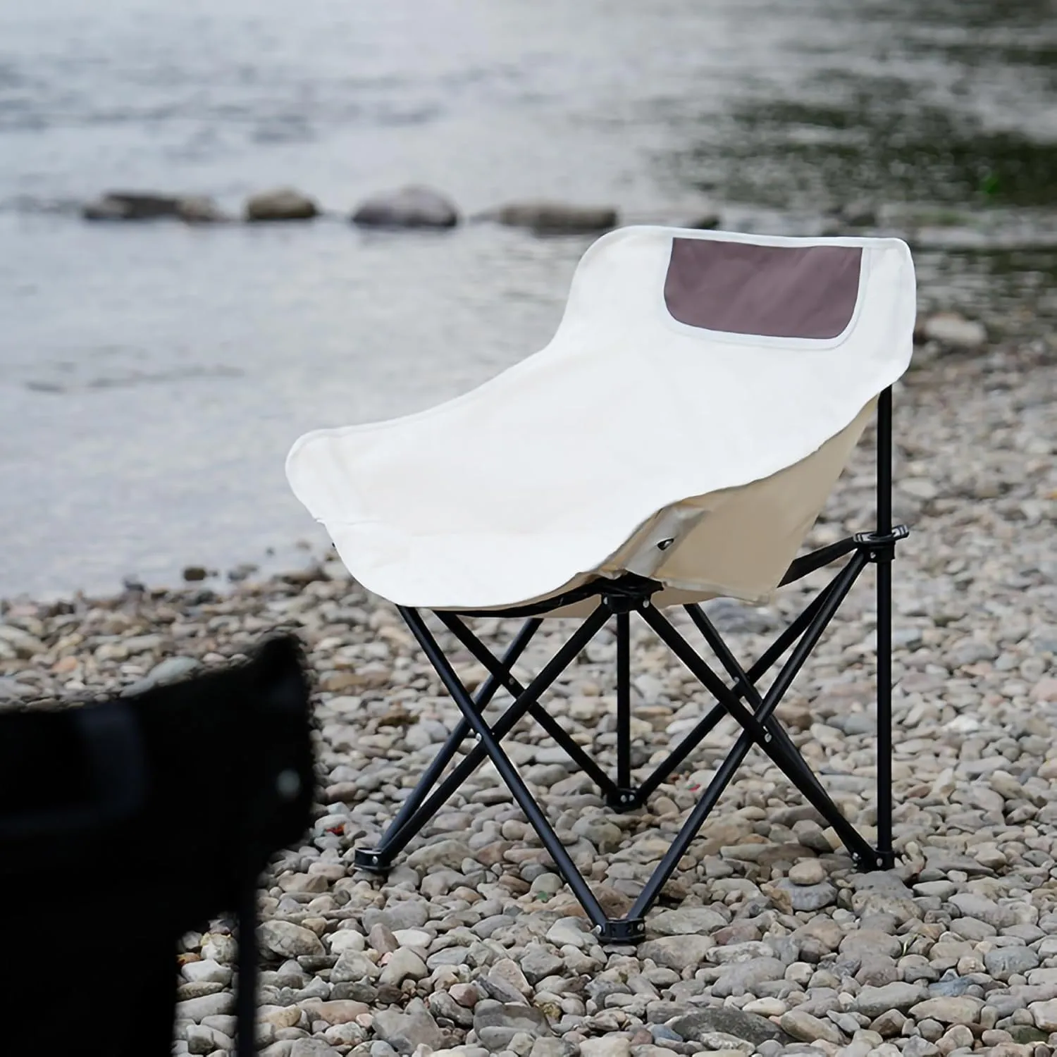 Portable Camp Chairs for Adults, Sturdy and Durable Camp Chairwith Carry Bag, Lightweight Camping Chairs for Beach Garden, Terrace (Color : Pink)